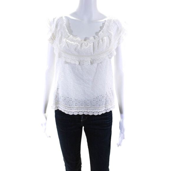 Calypso Saint Barth | Tops | Calypso Saint Barth Womens Cotton Eyelet ...